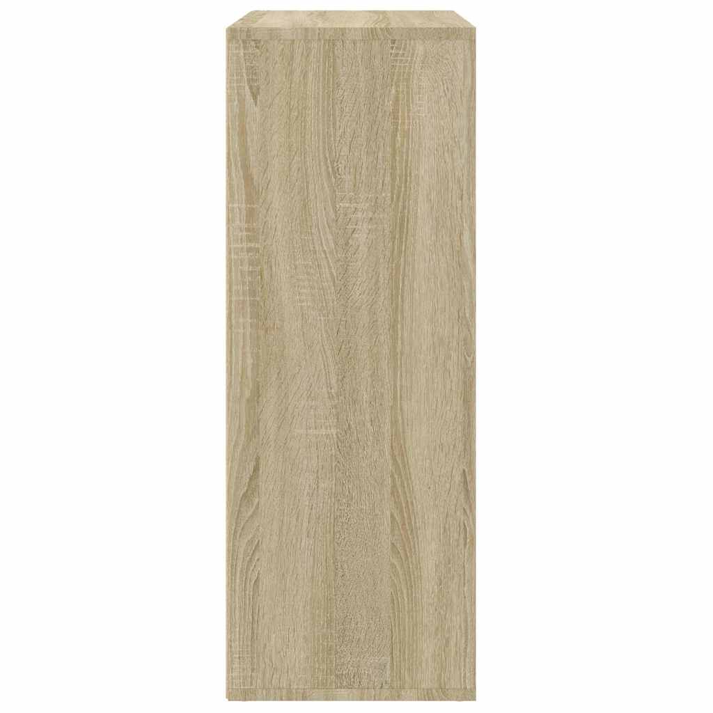 Buffets 2 pcs chêne sonoma 60x31x84 cm bois d'ingénierie
