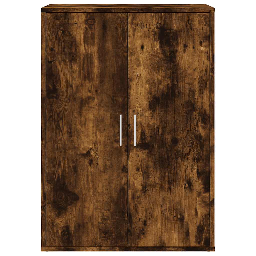 Buffets 2 pcs chêne fumé 60x31x84 cm bois d'ingénierie - XIOS
