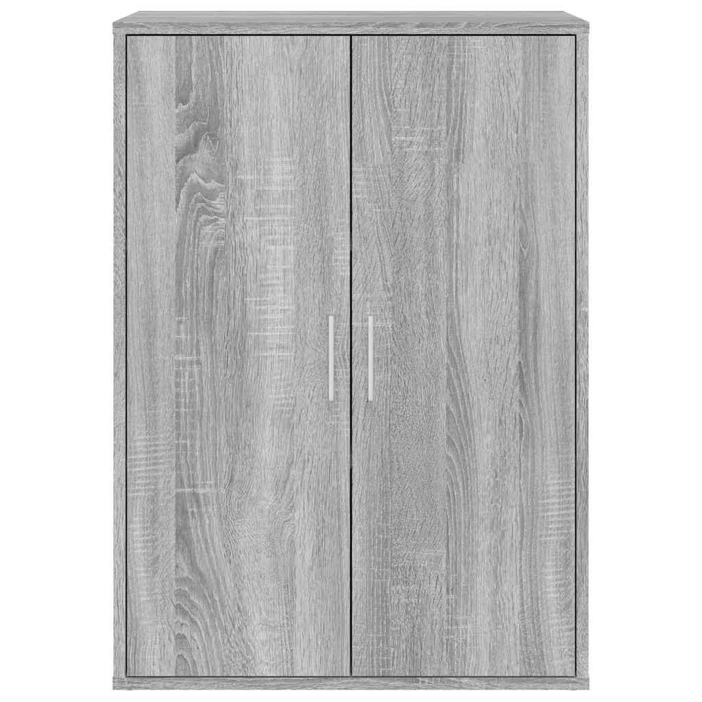 Buffets 2 pcs sonoma gris 60x31x84 cm bois d'ingénierie - XIOS