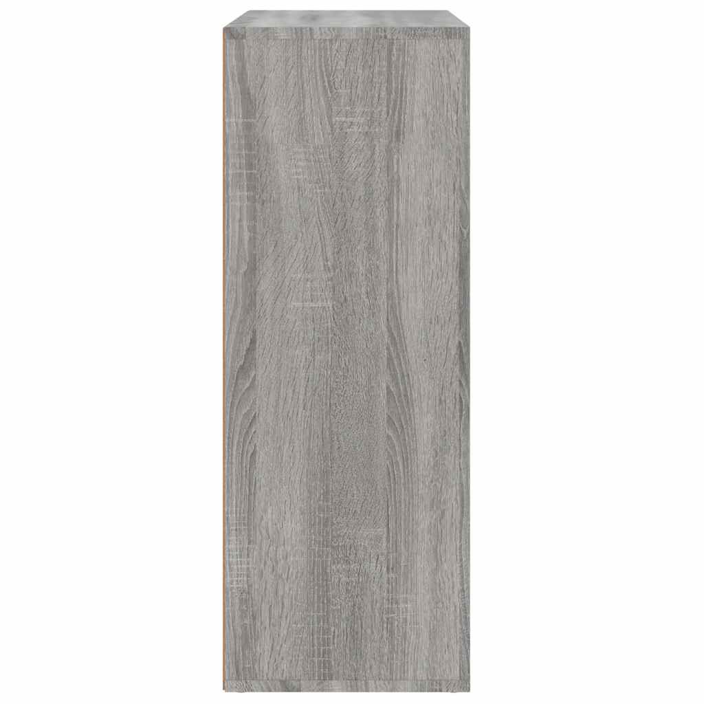 Buffets 2 pcs sonoma gris 60x31x84 cm bois d'ingénierie - XIOS
