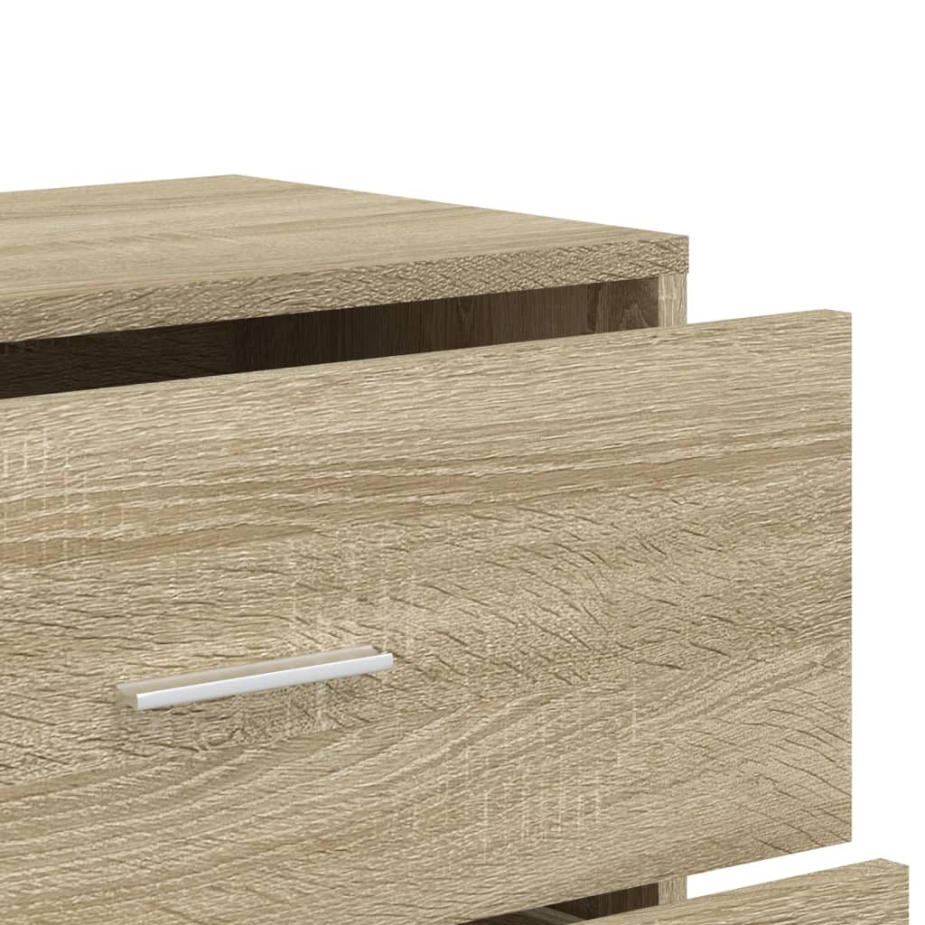 Buffets 3 pcs chêne sonoma 60x31x84 cm bois d'ingénierie - XIOS