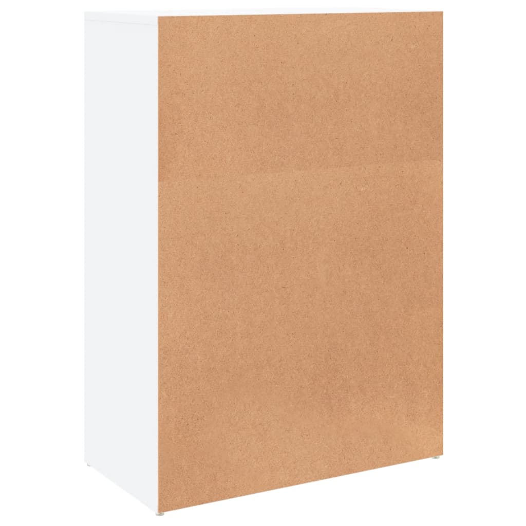 Buffets 2 pcs blanc 60x31x84 cm bois d'ingénierie - XIOS