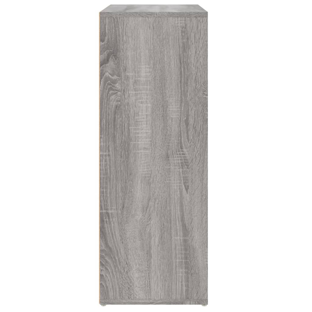 Buffets 2 pcs sonoma gris 60x31x84 cm bois d'ingénierie - XIOS