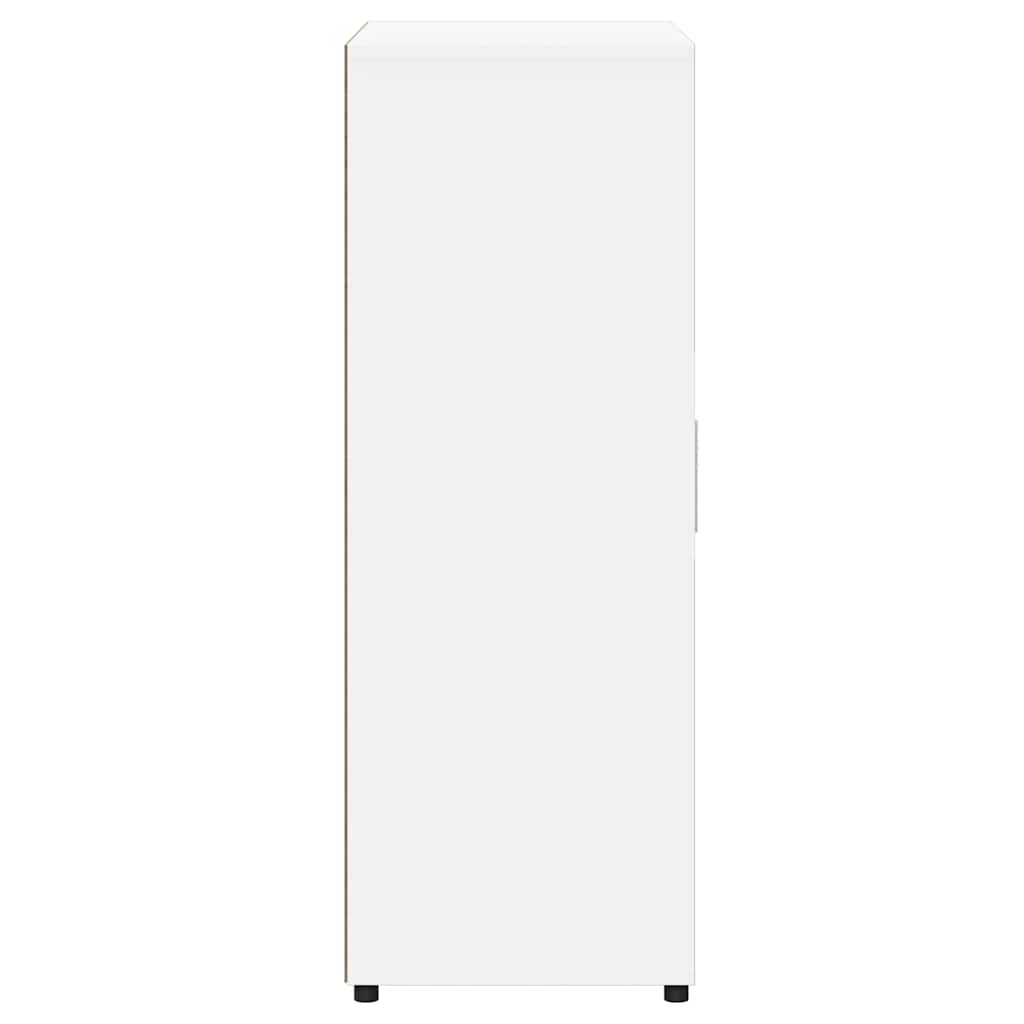 Buffets 2 pcs blanc 60x31x84 cm bois d'ingénierie - XIOS