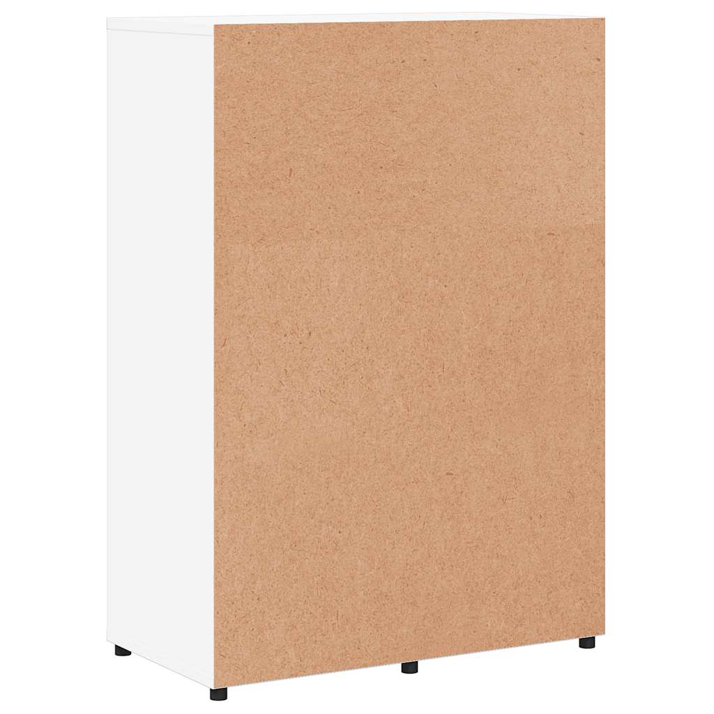 Buffets 2 pcs blanc 60x31x84 cm bois d'ingénierie - XIOS