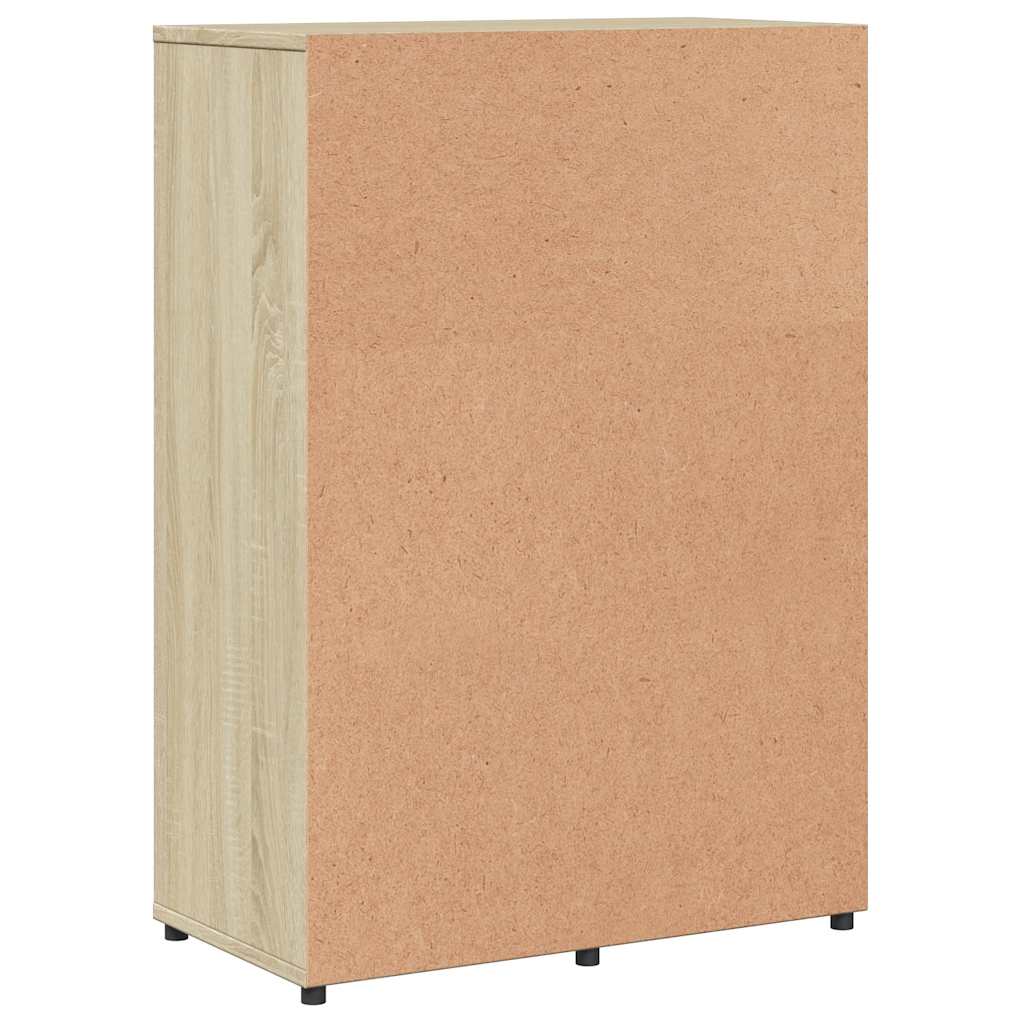 Buffets 2 pcs chêne sonoma 60x31x84 cm bois d'ingénierie - XIOS