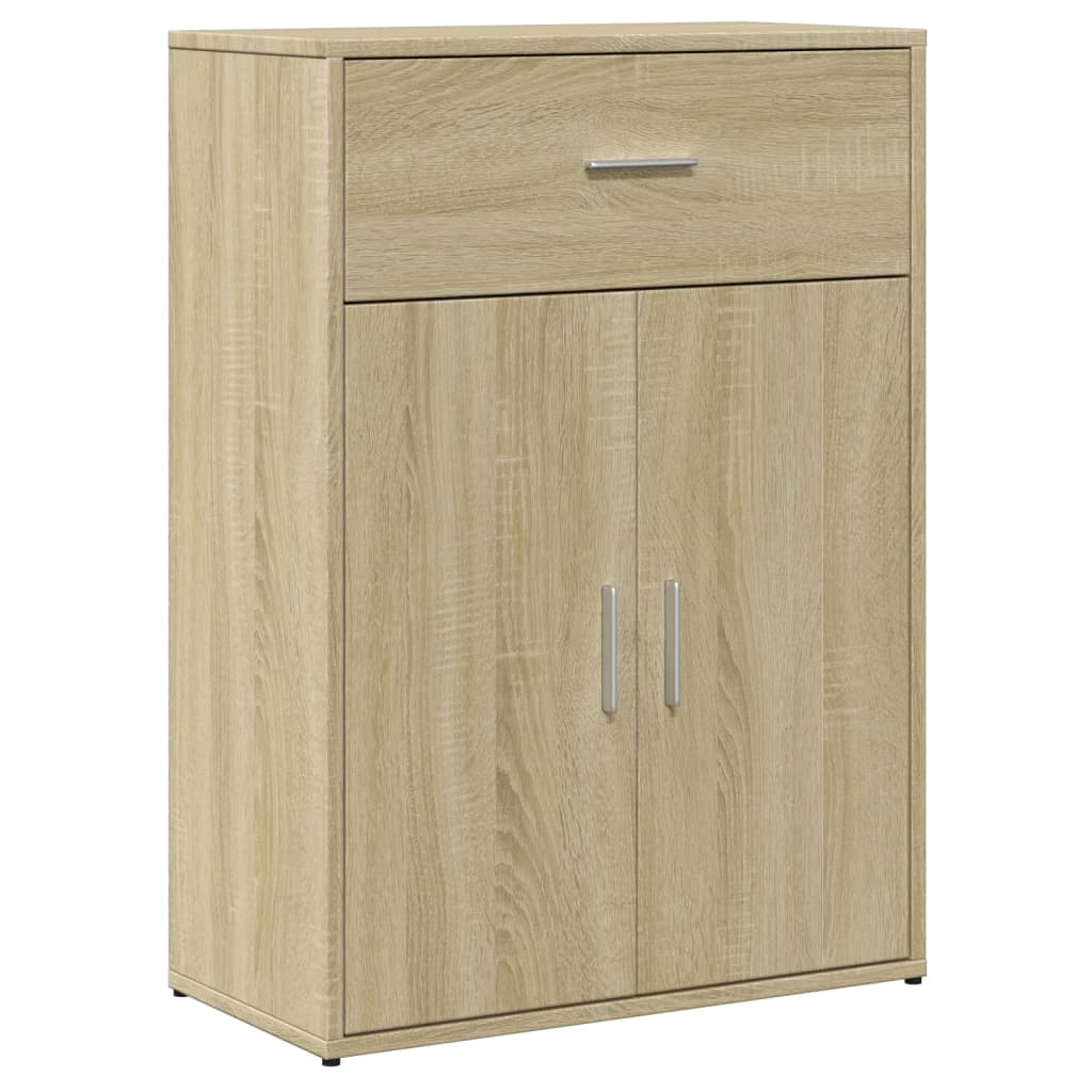 Buffets 2 pcs chêne sonoma 60x30x84 cm bois d'ingénierie - XIOS