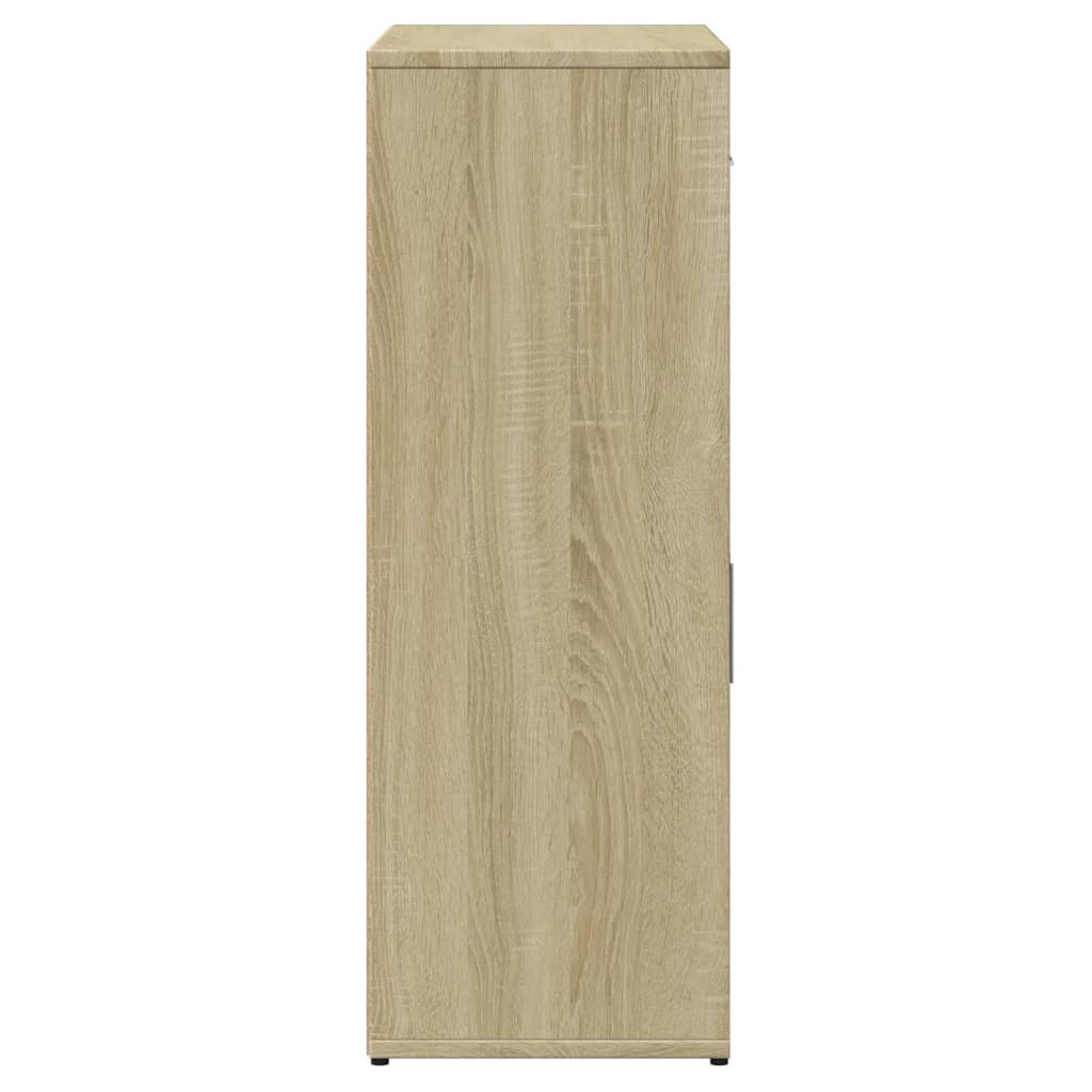 Buffets 2 pcs chêne sonoma 60x30x84 cm bois d'ingénierie - XIOS