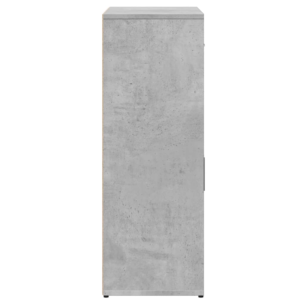 Buffets 2 pcs gris béton 60x30x84 cm bois d'ingénierie - XIOS