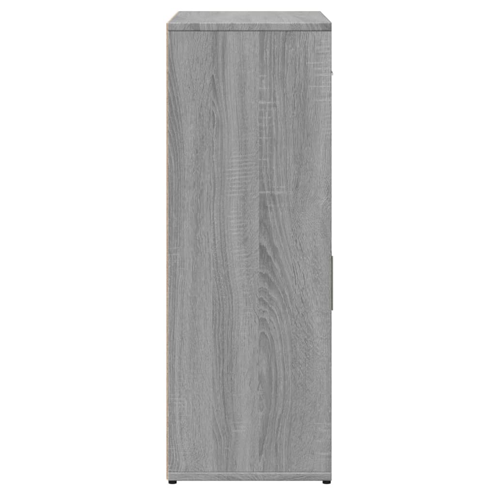 Buffets 2 pcs sonoma gris 60x30x84 cm bois d'ingénierie - XIOS
