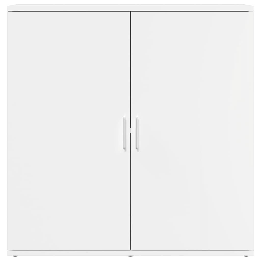 Buffets 2 pcs blanc 79x38x80 cm bois d’ingénierie - XIOS