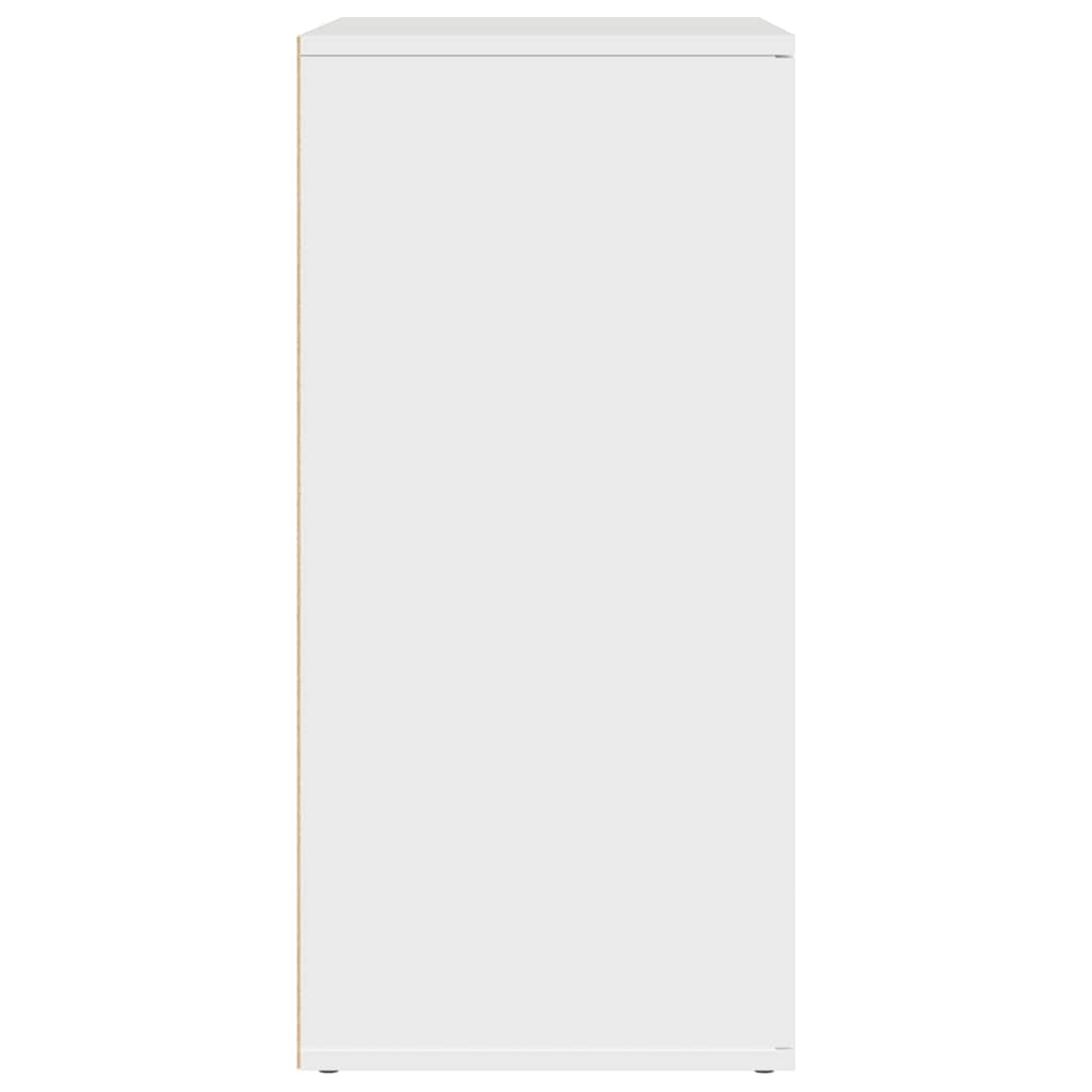 Buffets 2 pcs blanc 79x38x80 cm bois d’ingénierie