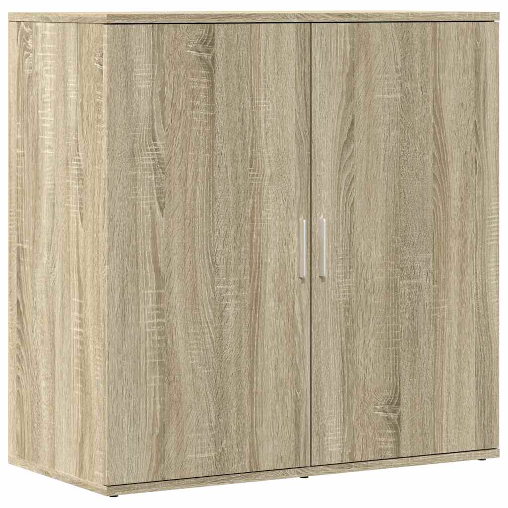 Buffets 2 pcs chêne sonoma 79x38x80 cm bois d'ingénierie - XIOS