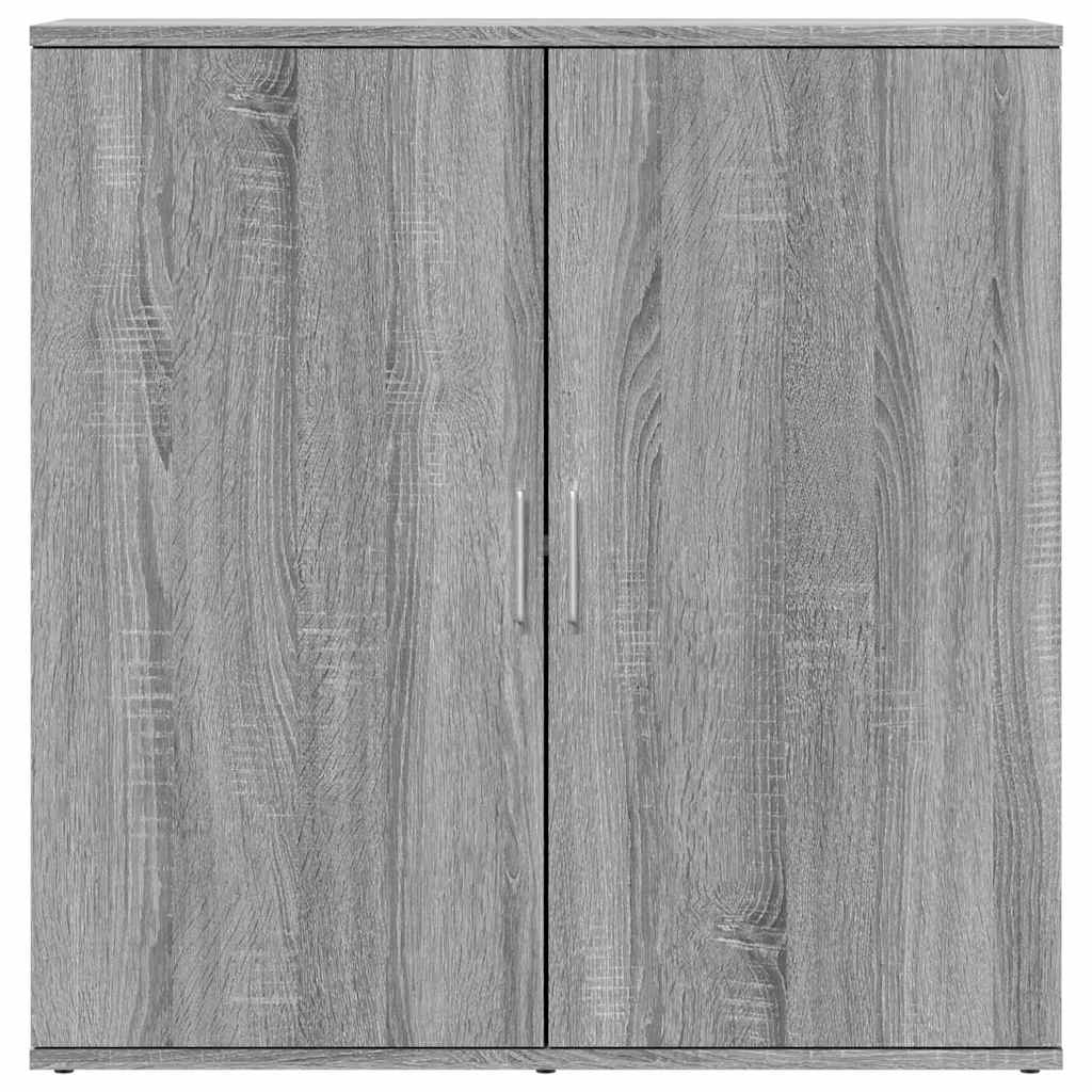 Buffets 2 pcs sonoma gris 79x38x80 cm bois d'ingénierie - XIOS