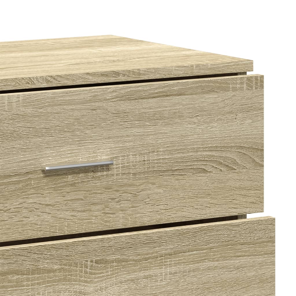 Buffets 3 pcs Chêne sonoma Bois d'ingénierie - XIOS