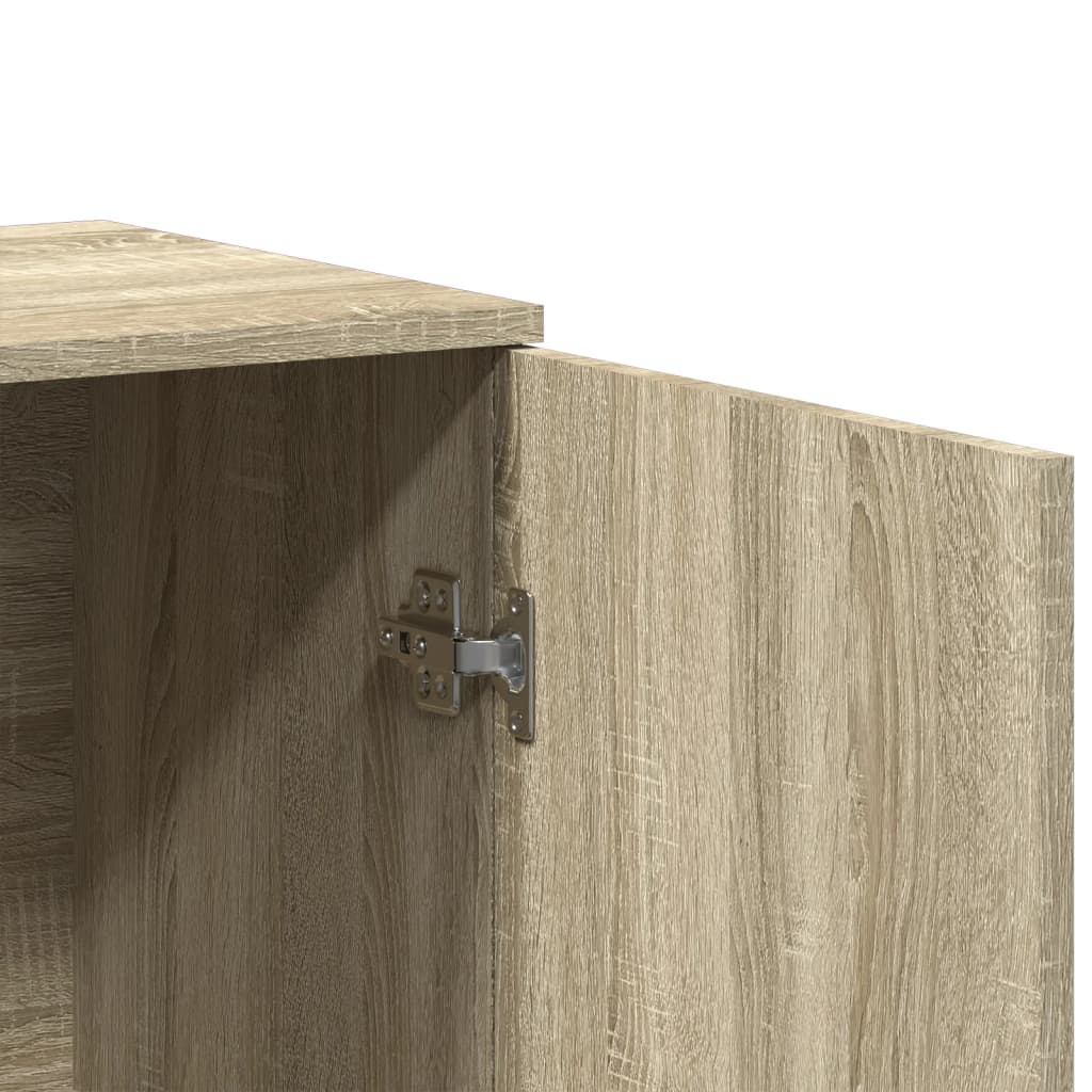 Buffets 3 pcs Chêne sonoma Bois d'ingénierie - XIOS