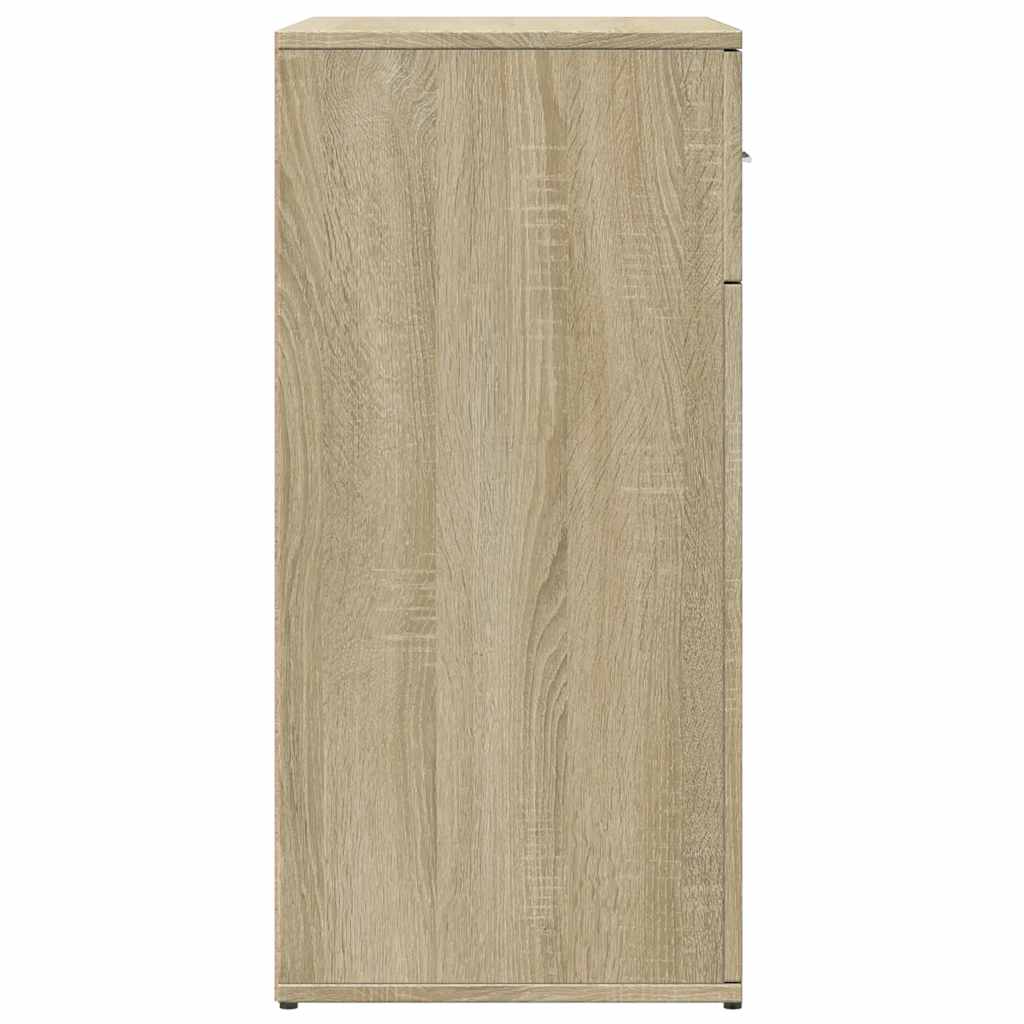 Buffets 2 pcs chêne sonoma 79x38x80 cm bois d'ingénierie - XIOS