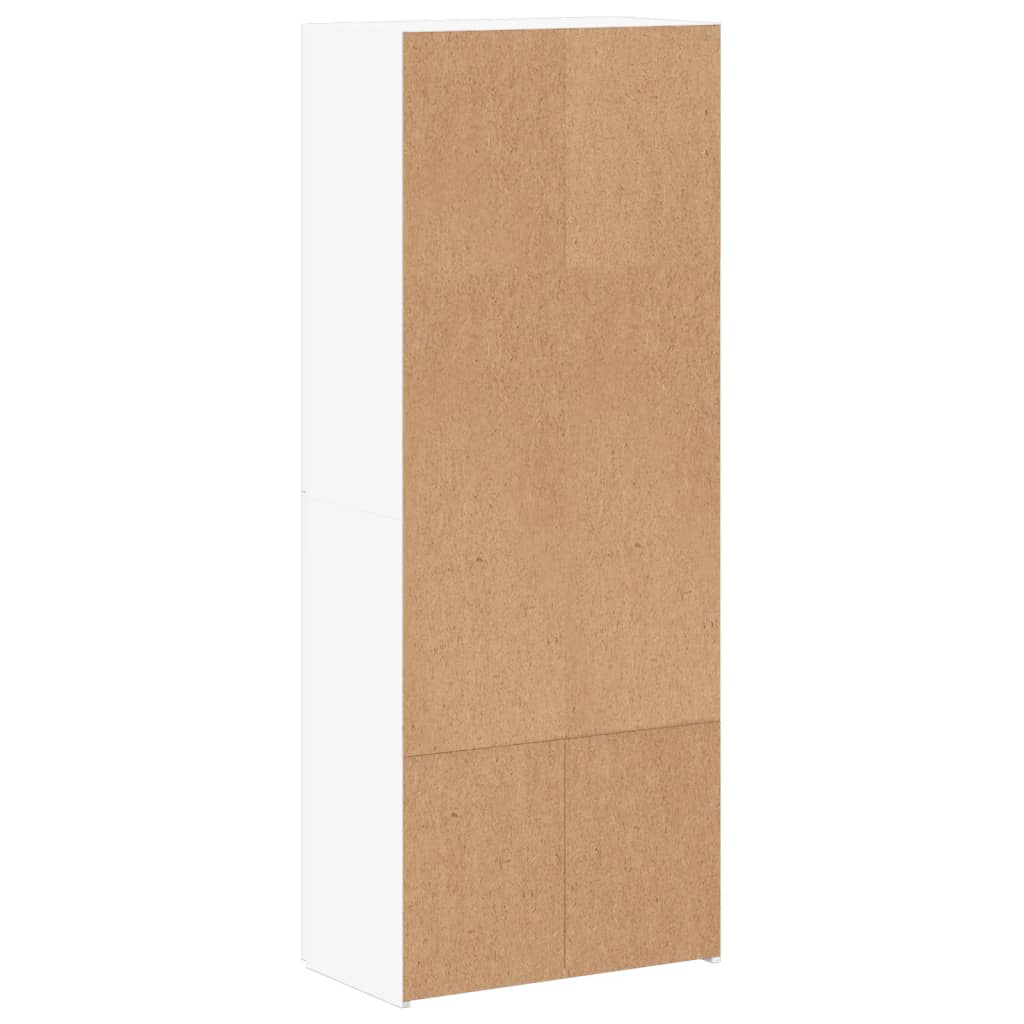 Armoire de classement blanc 60x32x153 cm bois d'ingénierie - XIOS