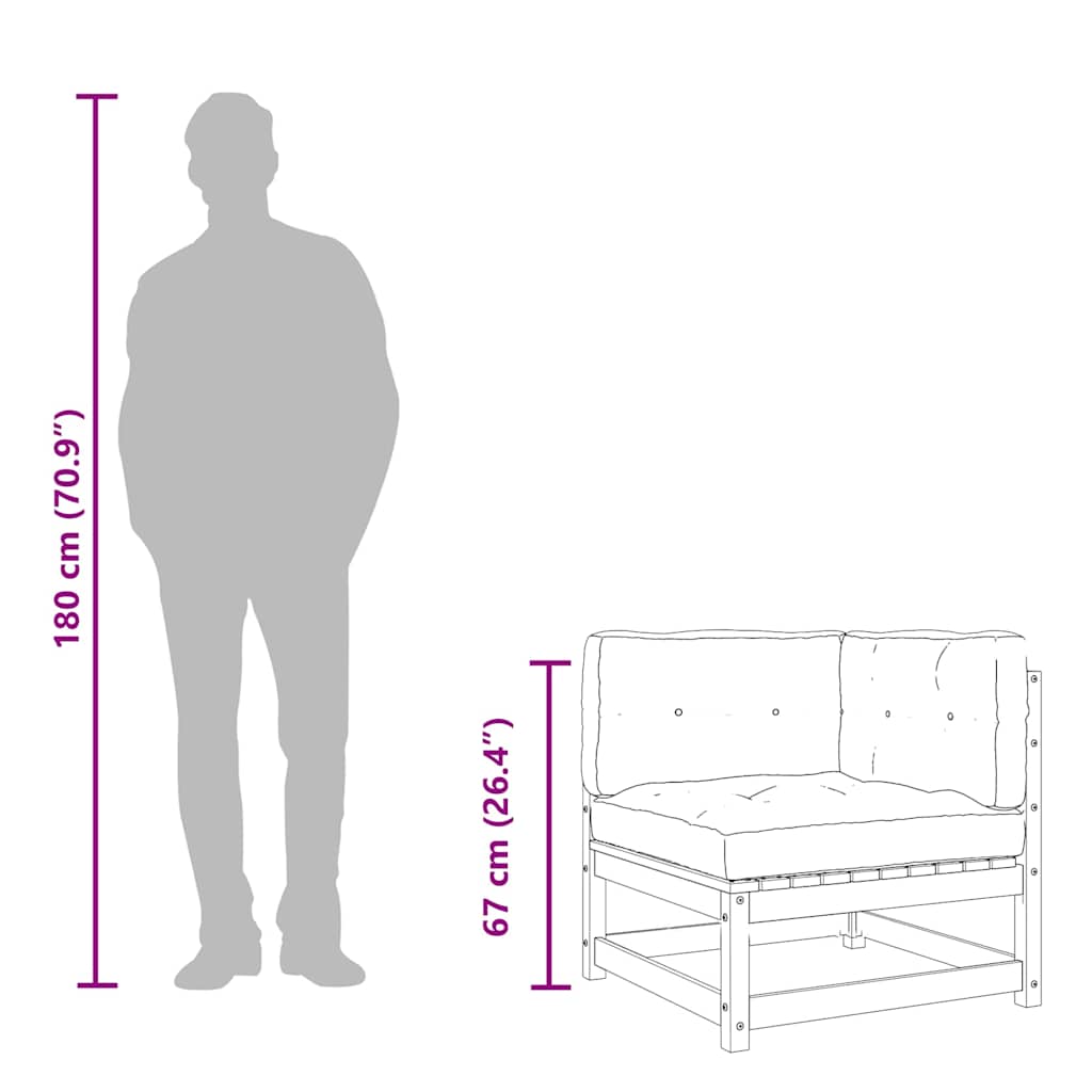 Canapé à 3 places Gris foncé 210 cm Tissu - XIOS