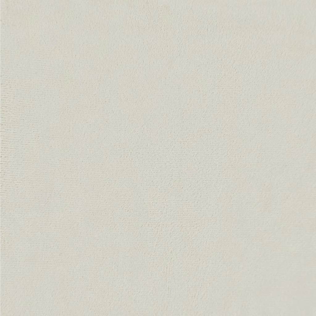 Canapé 3 places avec oreillers décoratifs crème 210 cm velours - XIOS