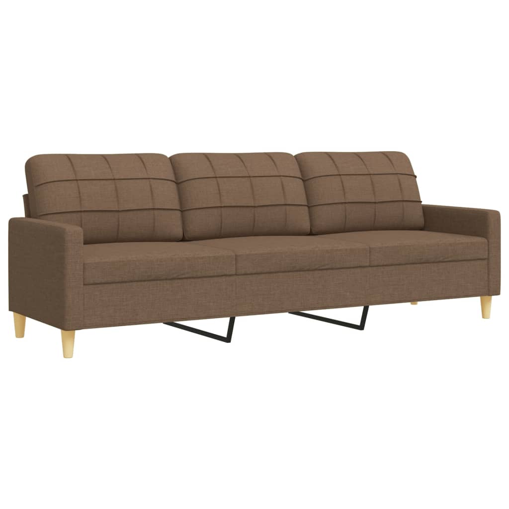 Ensemble de canapés 3 pcs repose-pied et coussins décoratifs - XIOS