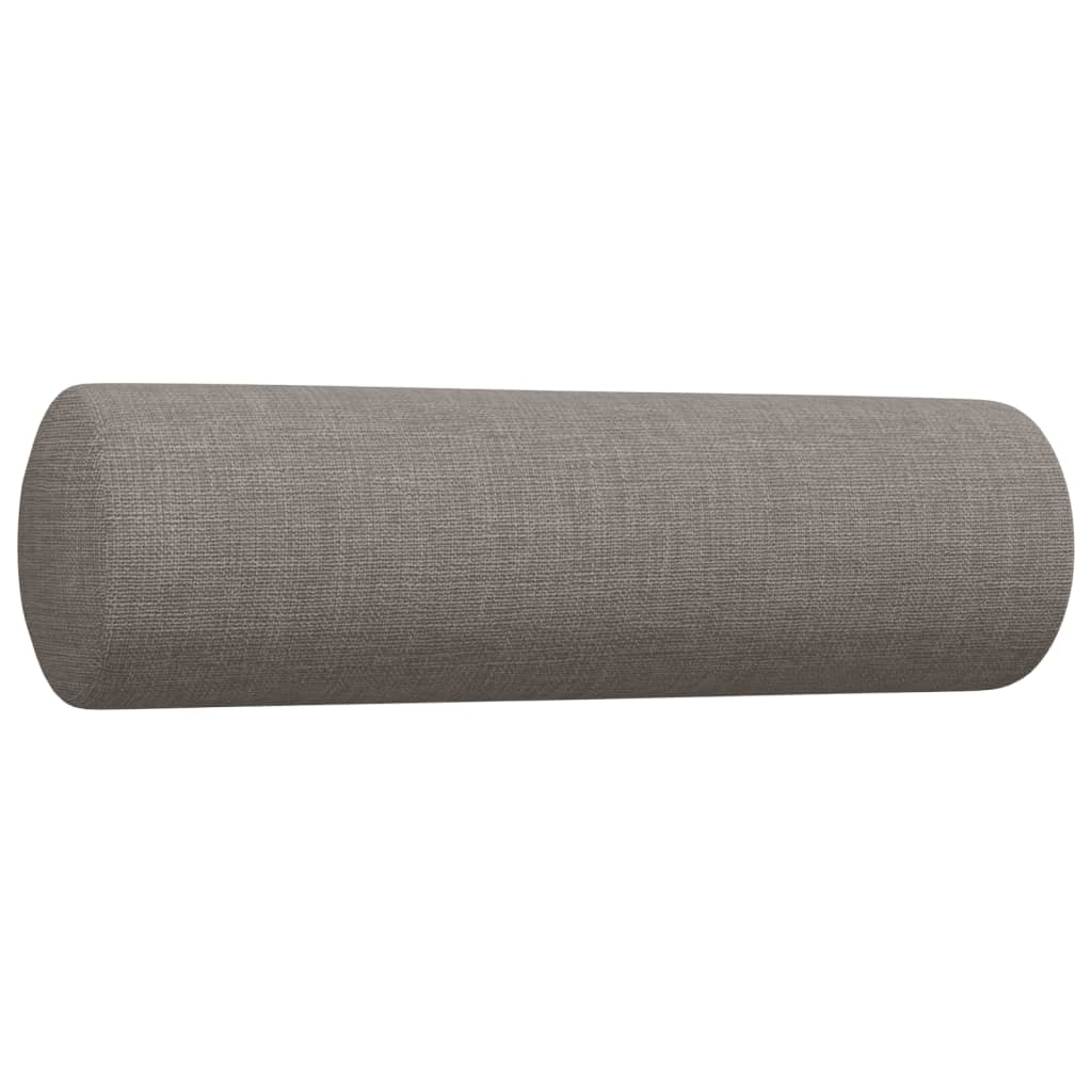Ensemble de canapés 3 pcs repose-pied et coussins décoratifs