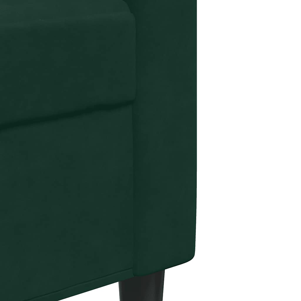 Ensemble de canapés 2 pcs avec coussins et traversins velours - XIOS