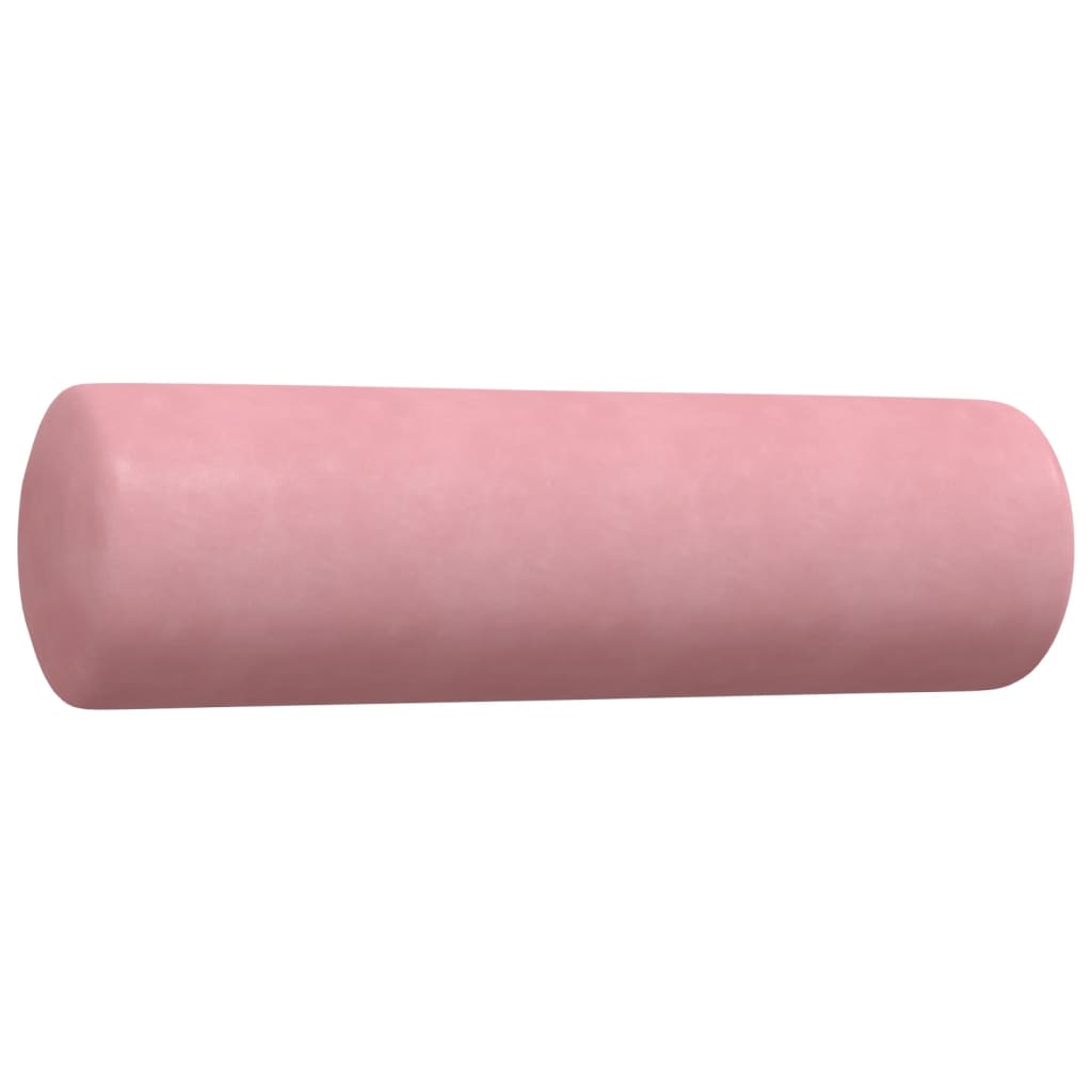 Ensemble de canapés 2pcs et coussins et traversins rose velours - XIOS