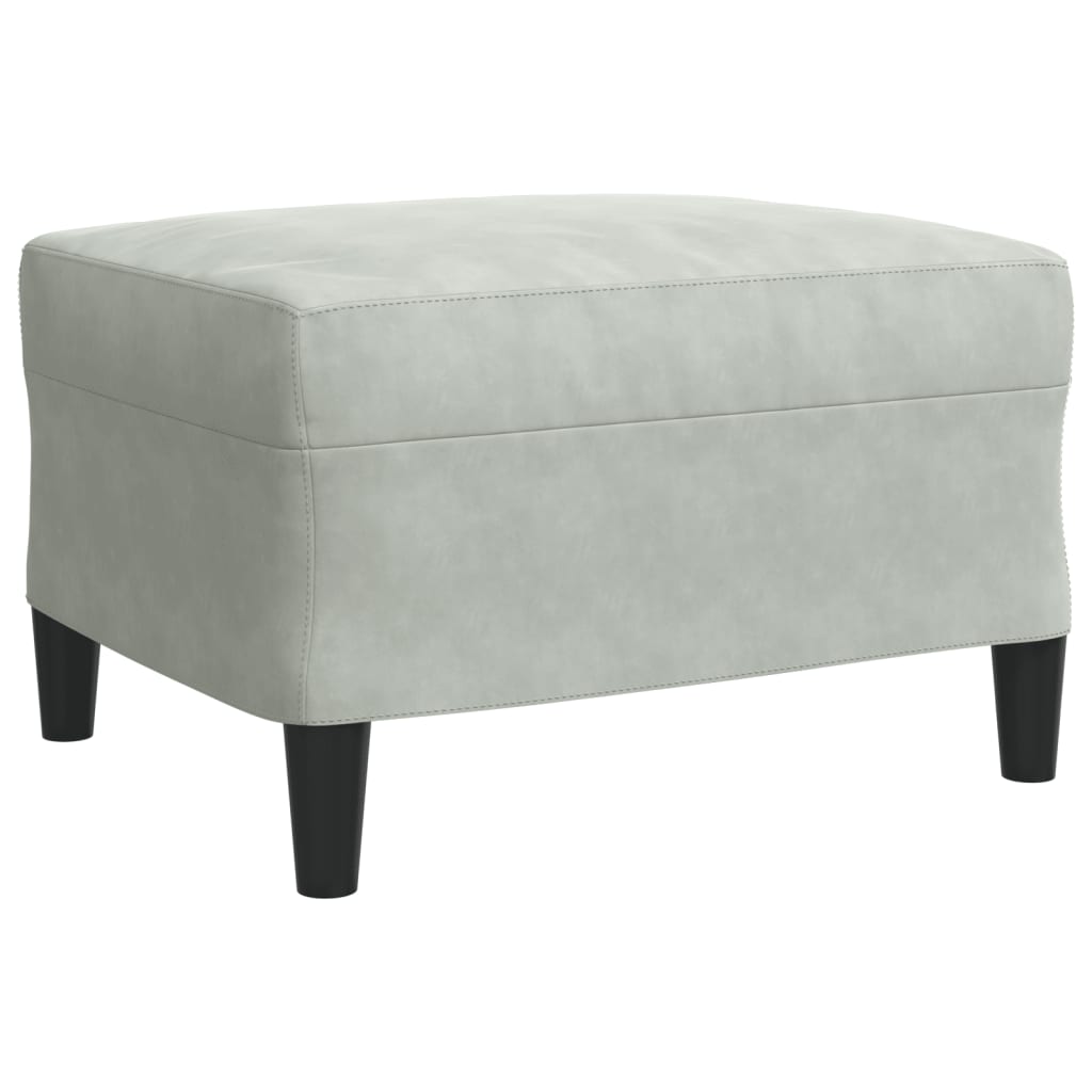 Ensemble de canapés 3 pcs et coussins et traversins velours - XIOS