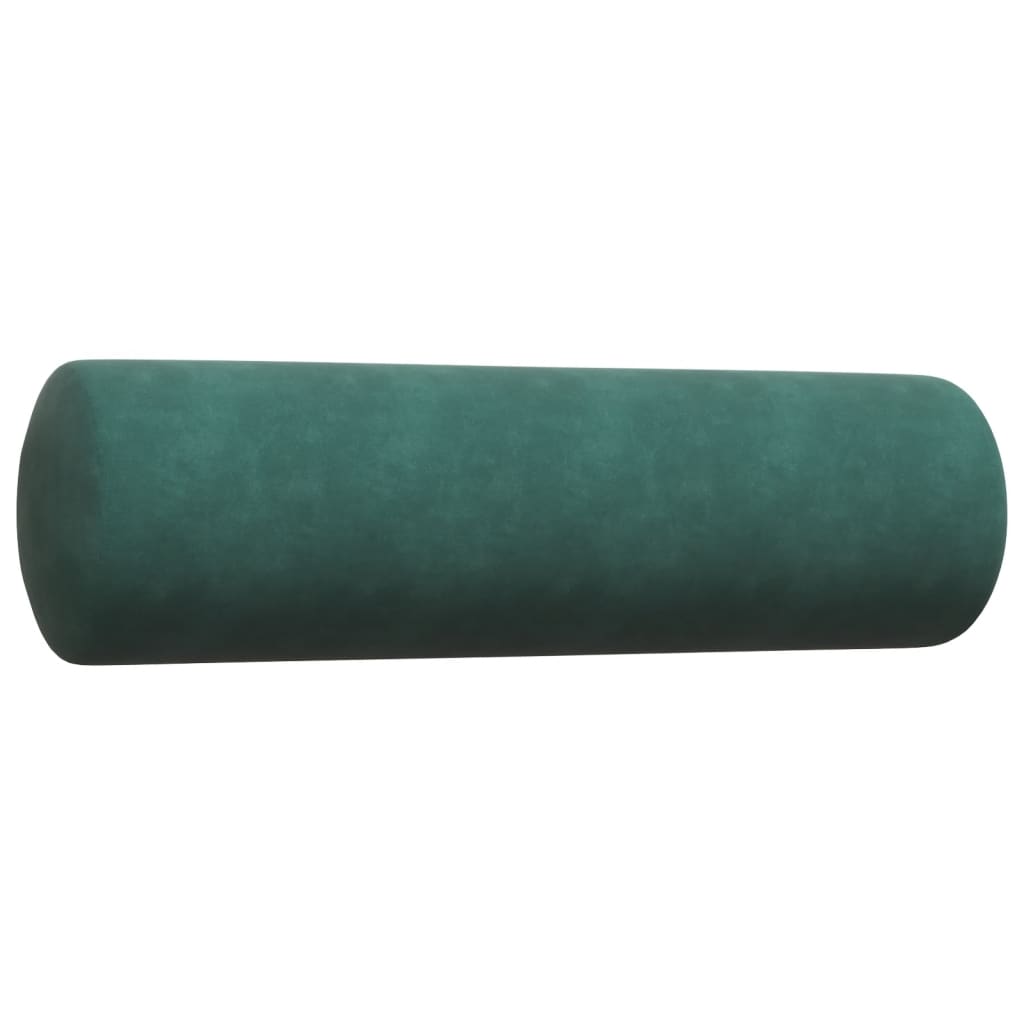 Ensemble de canapés 3 pcs avec coussins et traversins velours - XIOS