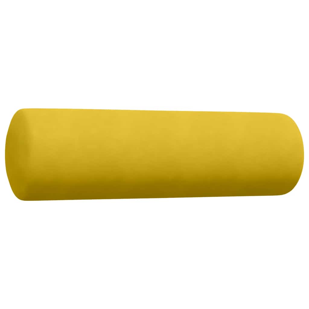 Ensemble de canapés 3 pcs avec coussins et traversins velours - XIOS