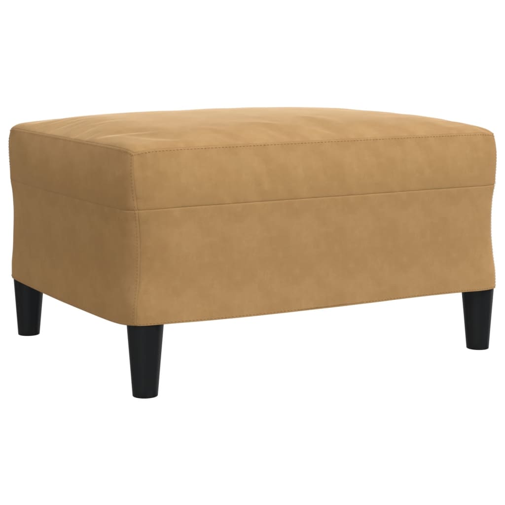 Ensemble de canapés 4 pcs avec coussins et traversins velours - XIOS