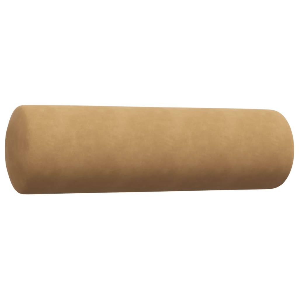 Ensemble de canapés 2 pcs avec coussins et traversins velours