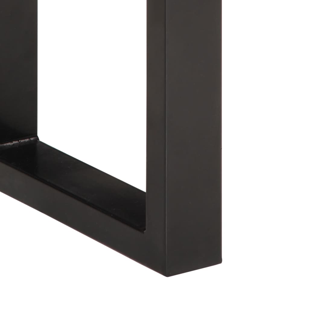 Banc 160 cm bois d'acacia massif et acier - XIOS