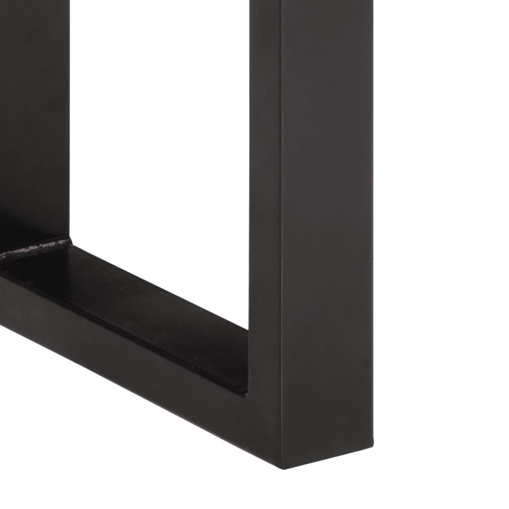 Banc 160 cm bois de récupération massif et acier - XIOS