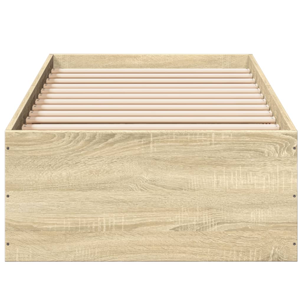 Cadre de lit sans matelas chêne sonoma 90x190 cm - XIOS