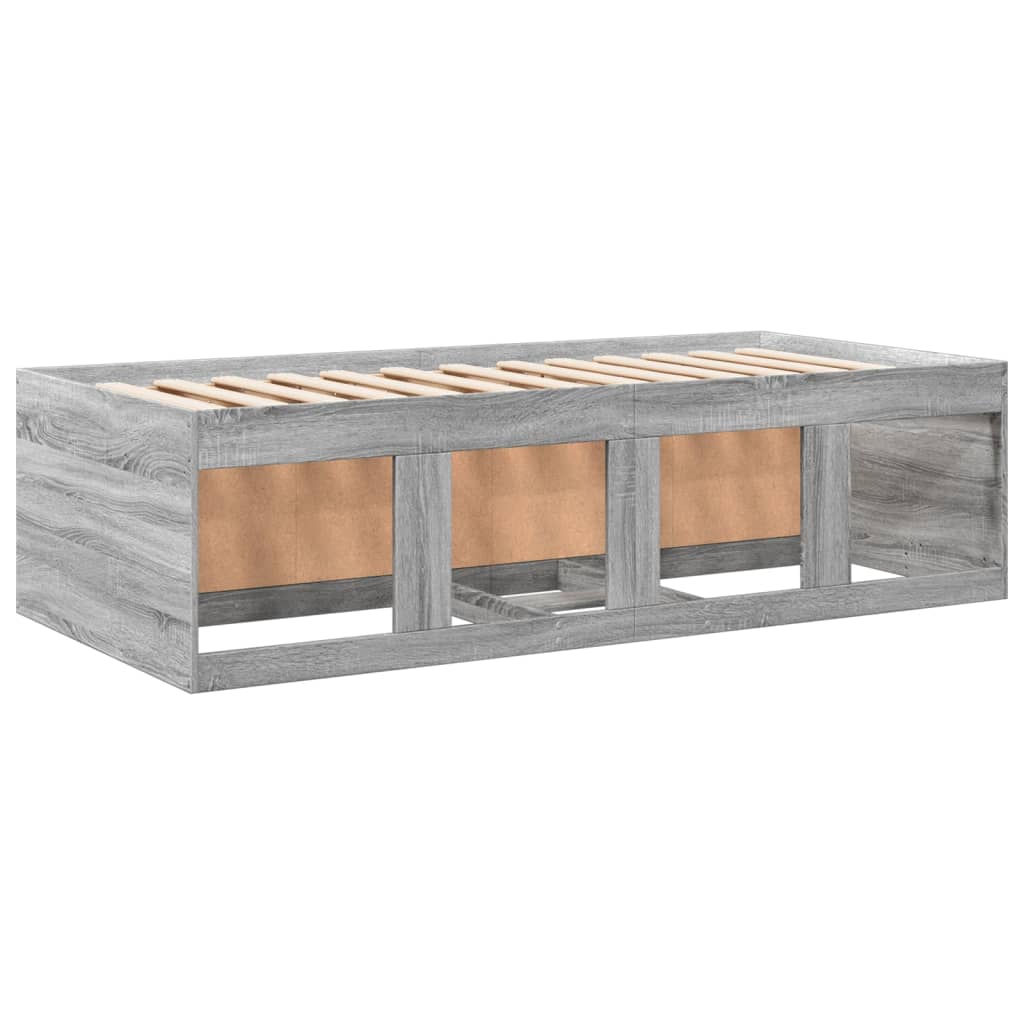 Lit de jour avec tiroirs sans matelas sonoma gris 90x200 cm - XIOS