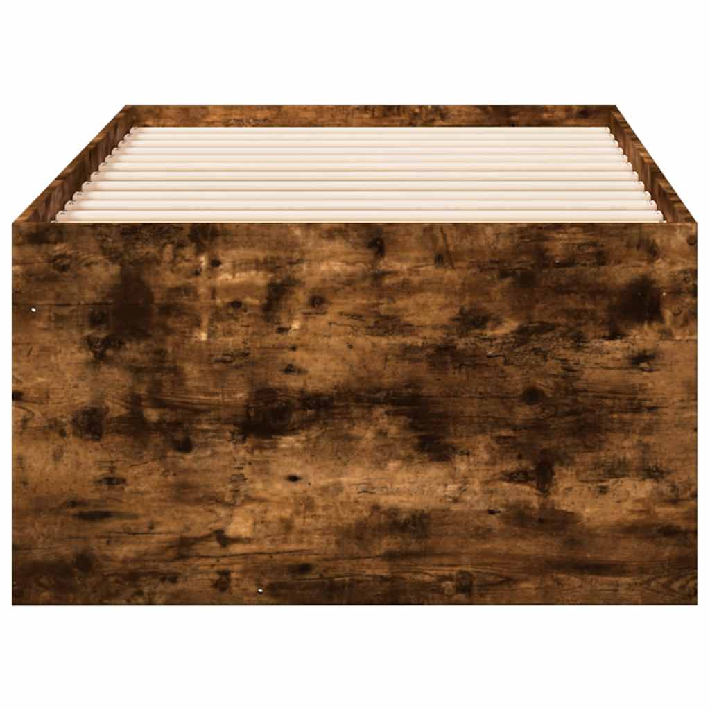 Lit de jour avec tiroirs sans matelas chêne fumé 75x190 cm - XIOS