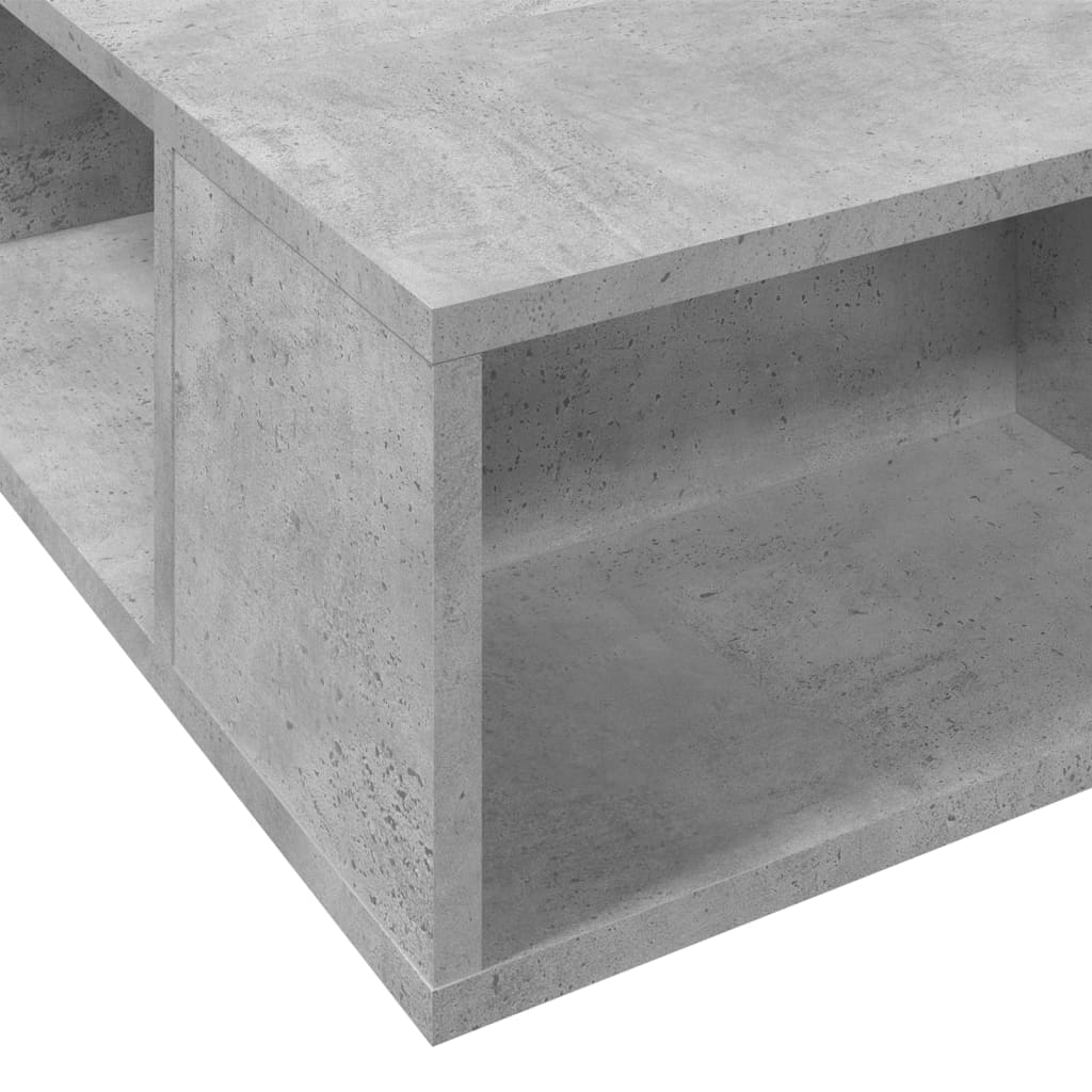 Cadre de lit sans matelas gris béton 100x200 cm - XIOS