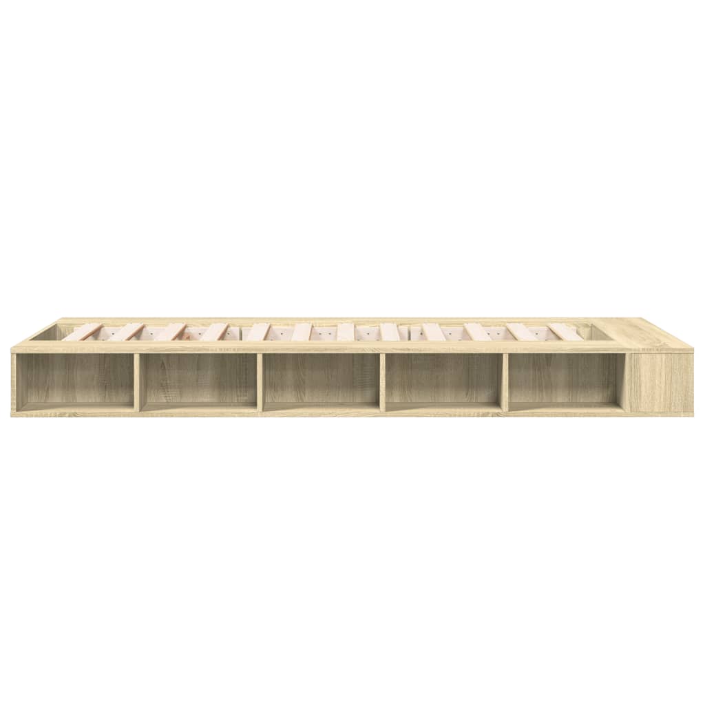 Cadre de lit sans matelas chêne sonoma 90x190 cm - XIOS