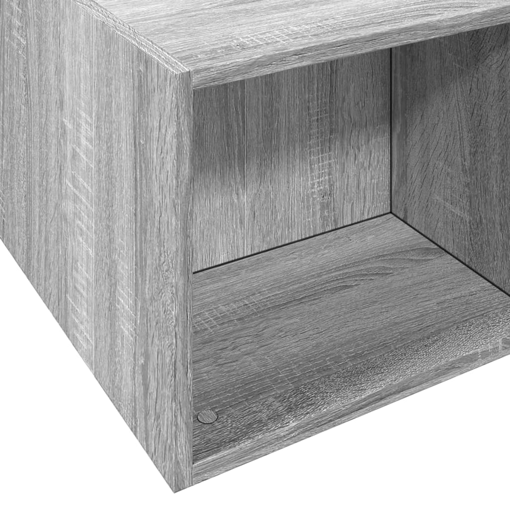 Cadre de lit sans matelas sonoma gris 140x200 cm - XIOS