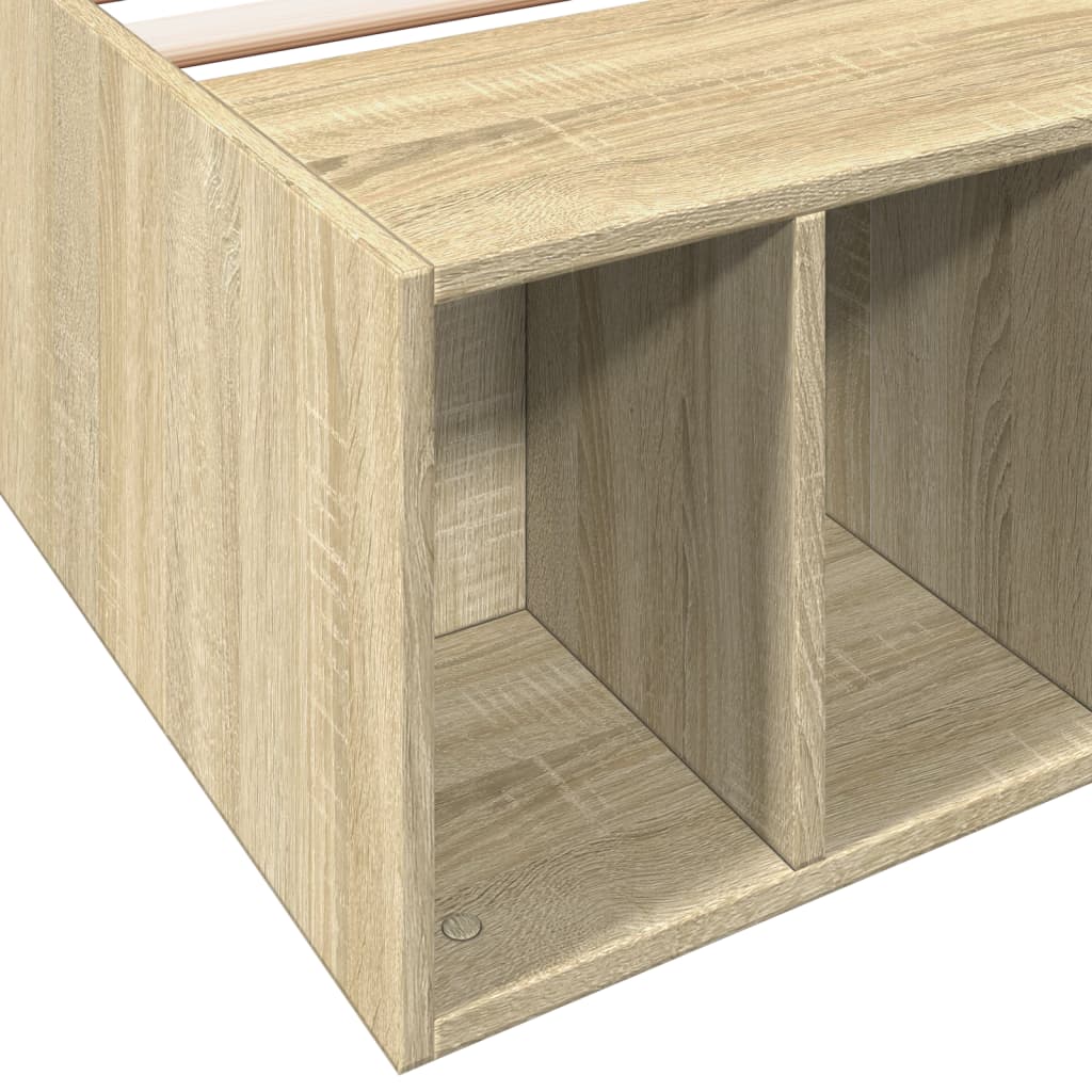 Cadre de lit sans matelas chêne sonoma 100x200 cm - XIOS