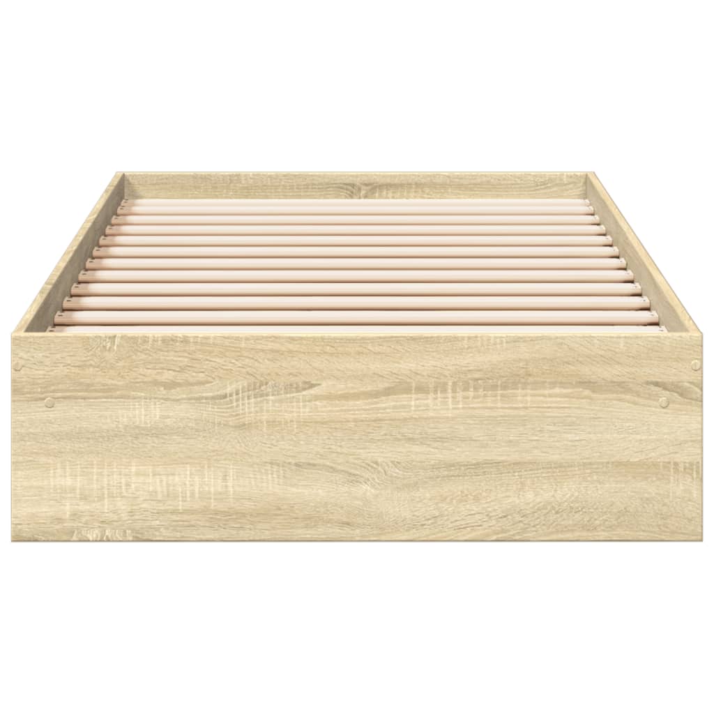 Cadre de lit avec tiroirs sans matelas chêne sonoma 100x200 cm - XIOS