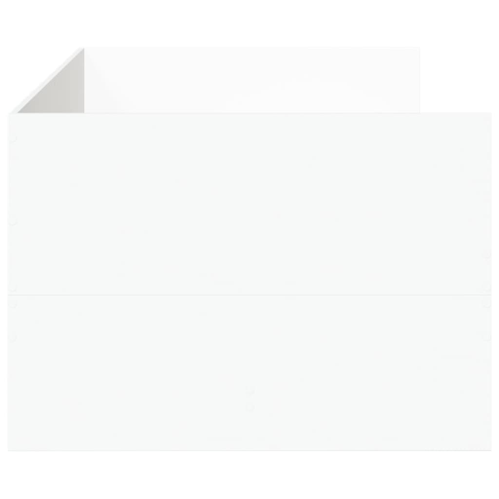 Lit de jour avec tiroirs sans matelas blanc 100x200 cm - XIOS