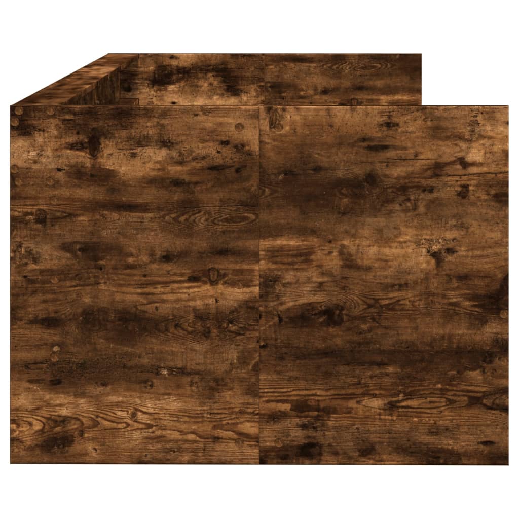 Lit de jour avec tiroirs sans matelas chêne fumé 90x190 cm - XIOS