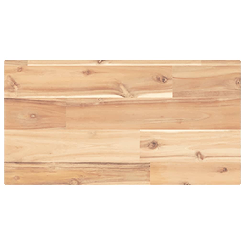Étagères flottantes 4 pcs 60x20x2 cm acacia massif non traité - XIOS
