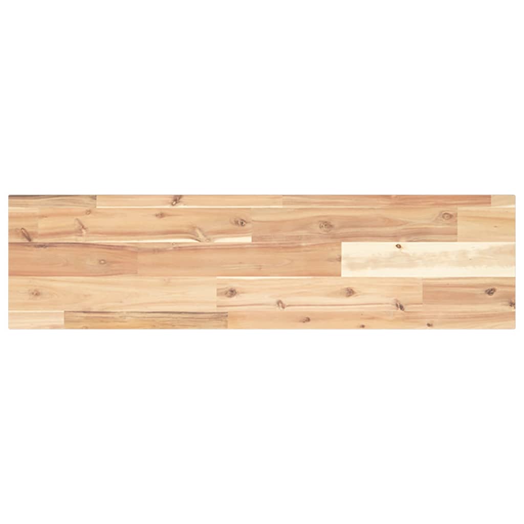 Étagères flottantes 4 pcs 80x20x2 cm acacia massif non traité - XIOS