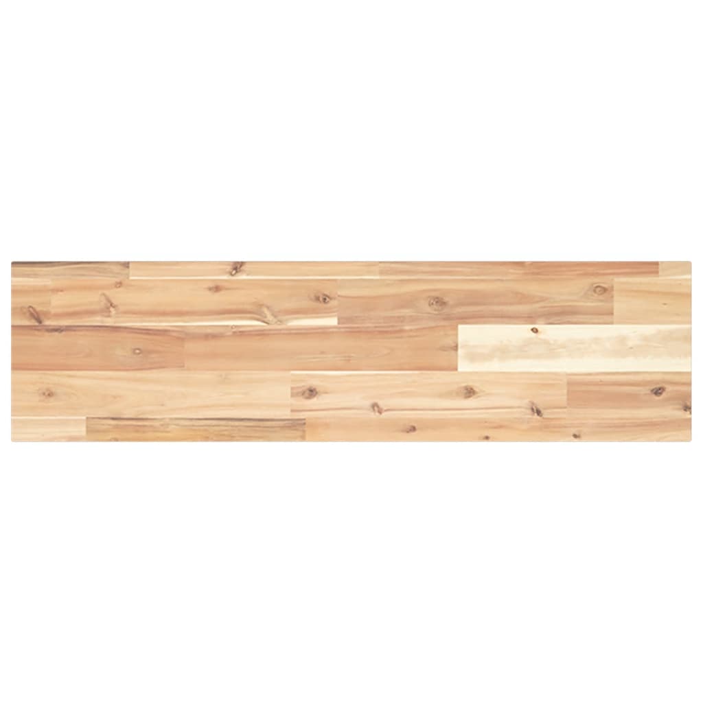 Étagères flottantes 2 pcs 100x20x2 cm acacia massif non traité - XIOS
