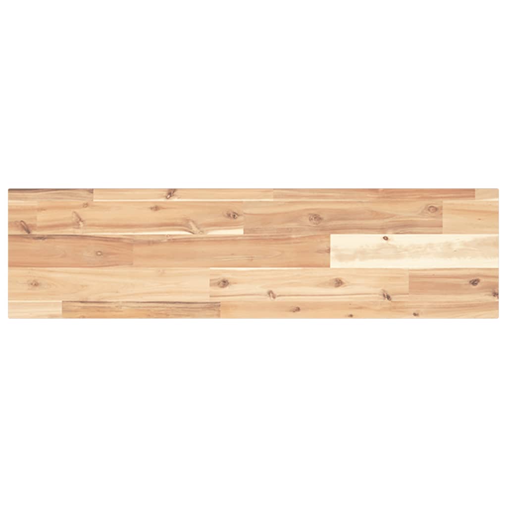 Étagères flottantes 4 pcs 100x20x2 cm acacia massif non traité - XIOS