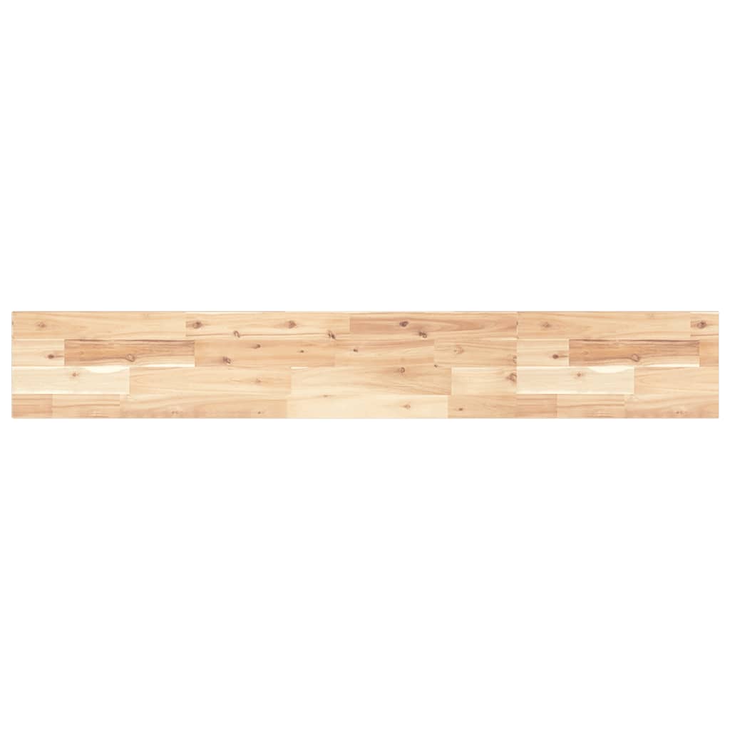 Étagères flottantes 2 pcs 120x20x2 cm acacia massif non traité - XIOS